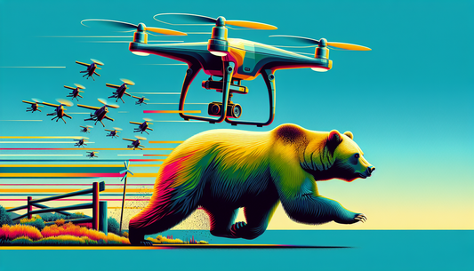 "Drone vs. Bear: The Ultimate Wildlife Showdown"