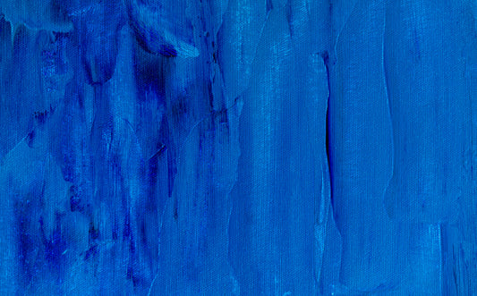 blue painting