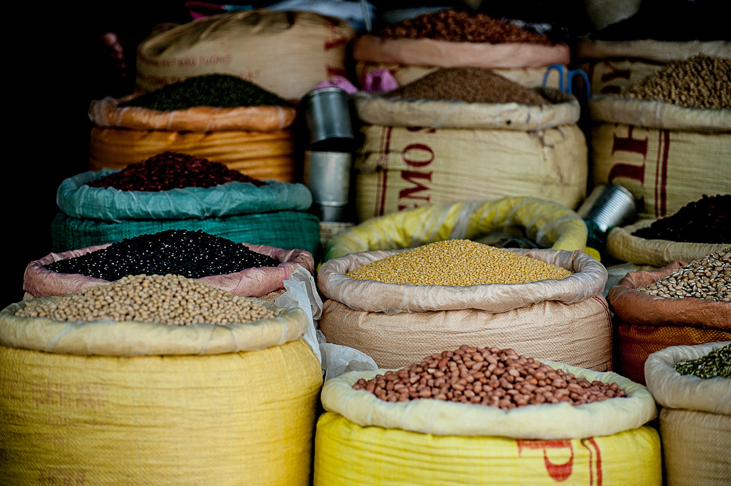 bulk bags of legumes