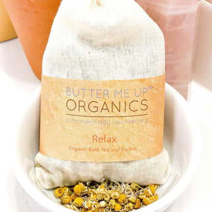 Organic Relaxation Bath Tea or Sachet