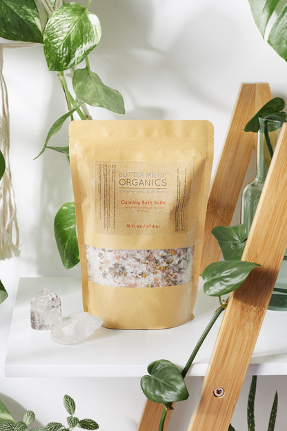 Calming Bath Salts / Detox / Relaxation / Lavender & Chamomile /