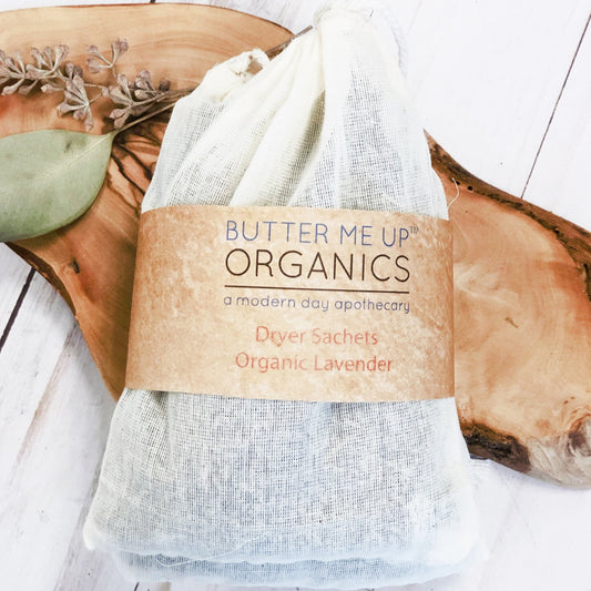 Dryer Sachets with Organic Lavender