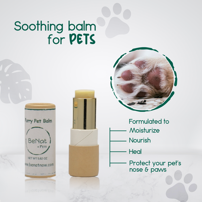 BeNat Pets. Furry Pet Balm. 0.9 oz. - SWOP - shop without plastic