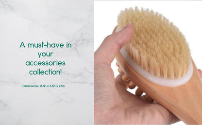 Bath & Body Massage Brush - SWOP - shop without plastic