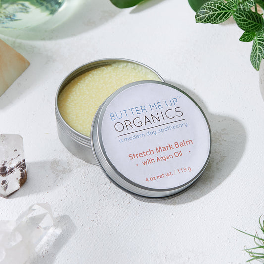 Organic Stretch Mark Body Butter with Argan Oil