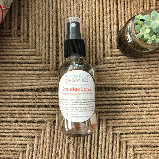 Organic Energy Cleansing Spray / Smudge Spray / Space Clearing /