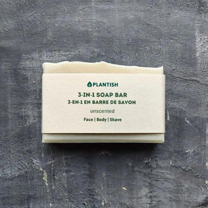 3-in-1 Soap Bar with Shea Butter - SWOP - shop without plastic