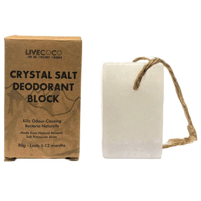 Crystal Salt Deodorant - SWOP - shop without plastic