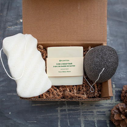 Konjac Sponge Soap Bundle - SWOP - shop without plastic