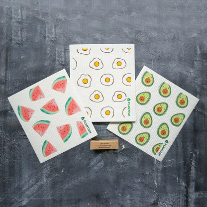 Sweet Munchies - Swedish Sponge Cloth Set-6