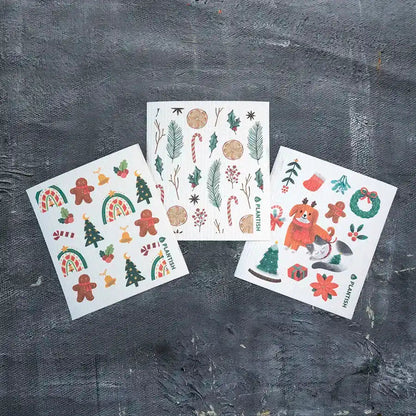 Santa Friends - Swedish Sponge Cloth - SWOP - shop without plastic